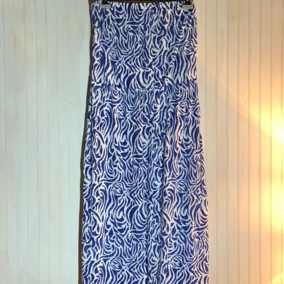 Women’s Vineyard Vines strapless knit maxi dress - Picture 1 of 10